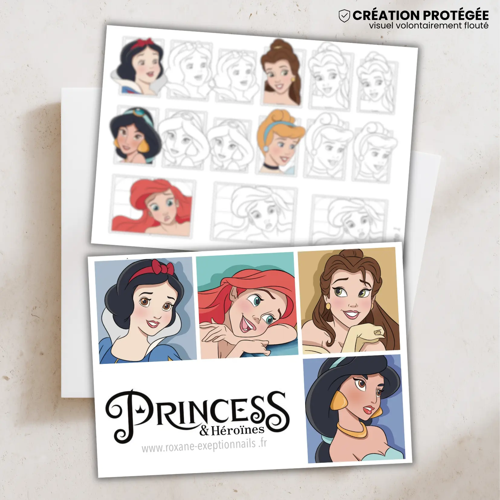 PRÉCOMMANDE – Princess & Héroines n°1 – 1 mini carte