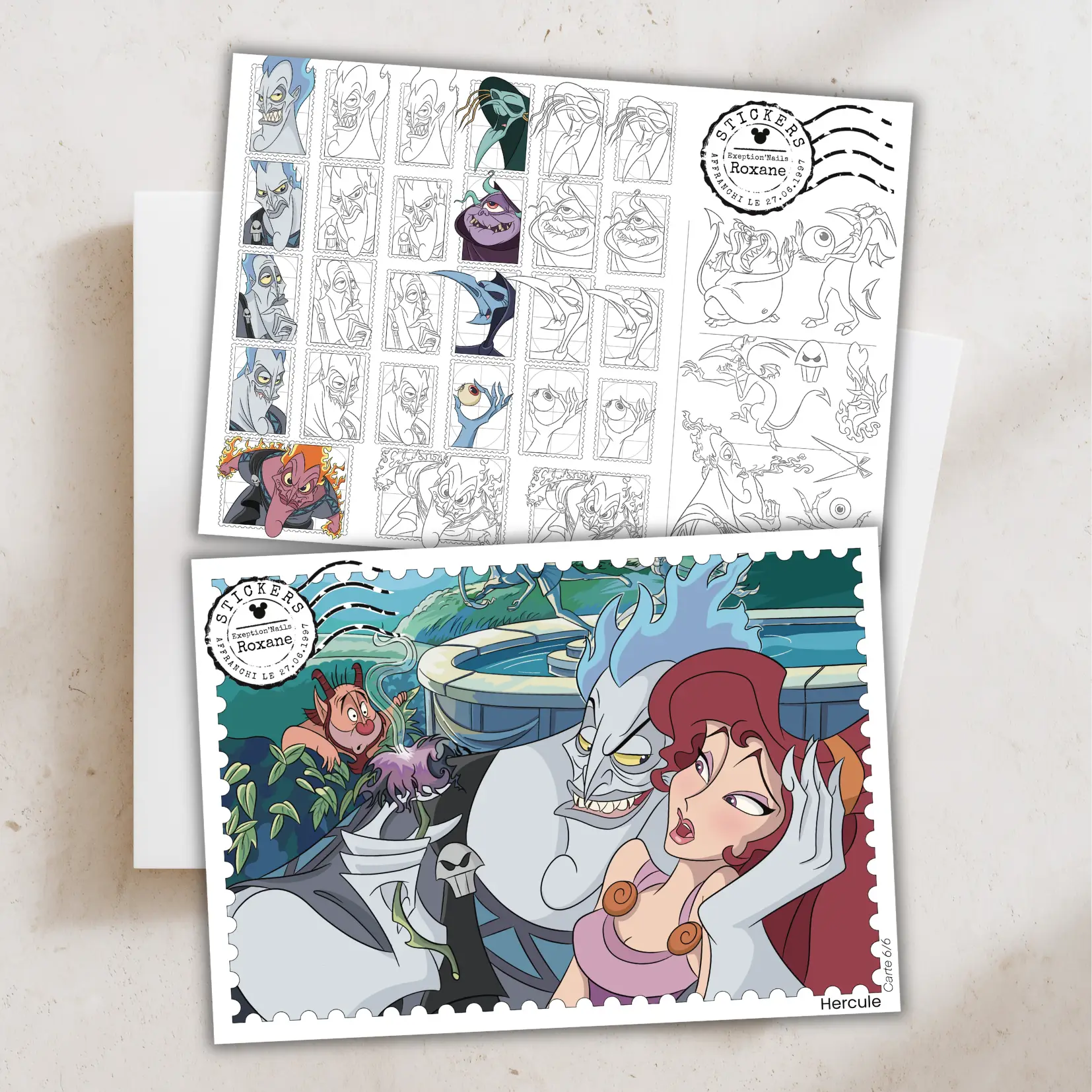 Hercule - lot de 6 cartes – Image 6