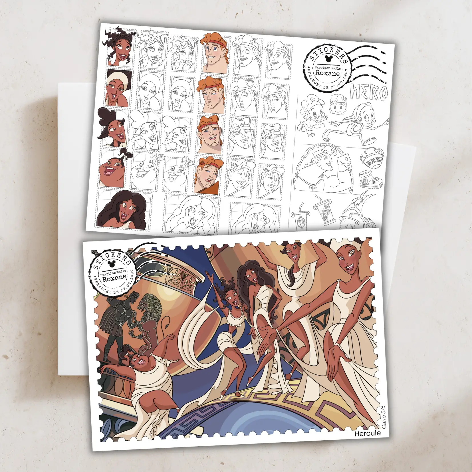 Hercule - lot de 6 cartes – Image 5
