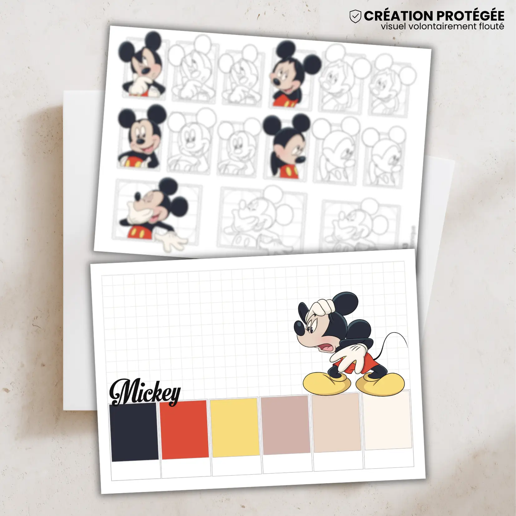 Mickey – 1 mini carte