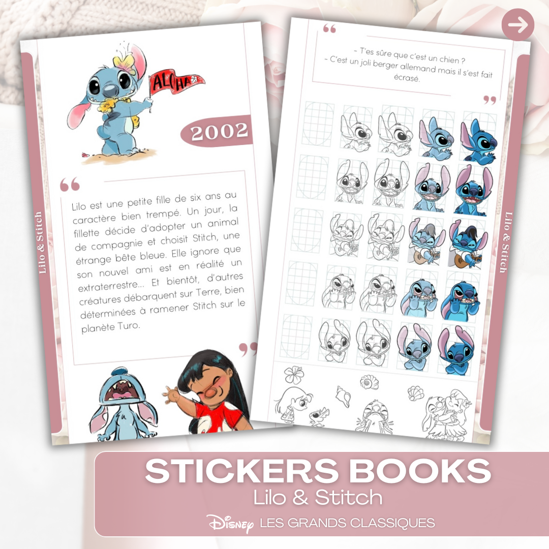 Lilo et Stitch – Stickers Book (format numérique)