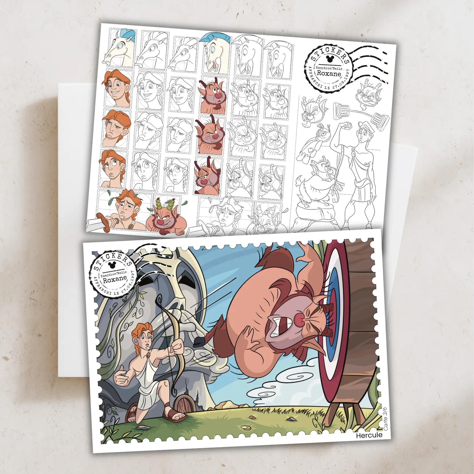 Hercule - lot de 6 cartes – Image 4