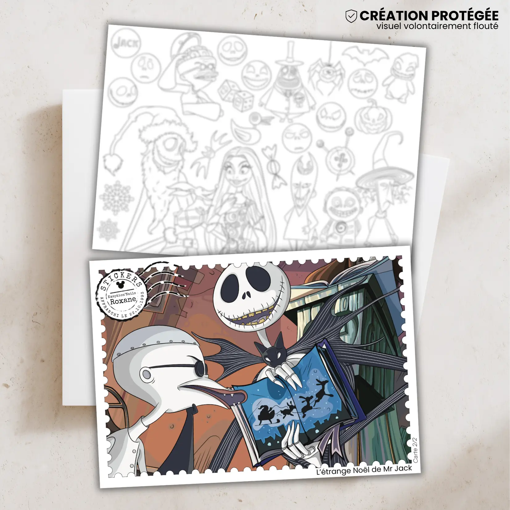 L’étrange Noël de Mr Jack – 2 minis cartes