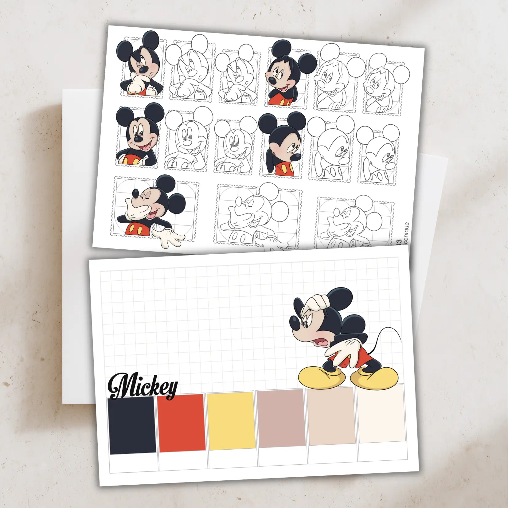 Mickey – 1 mini carte