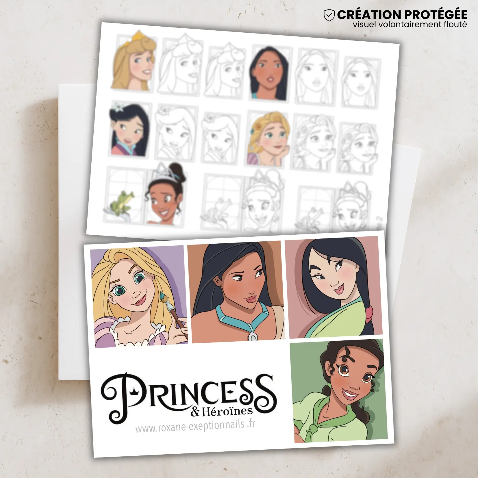 PRÉCOMMANDE – Princess & Héroines n°2 – 1 mini carte
