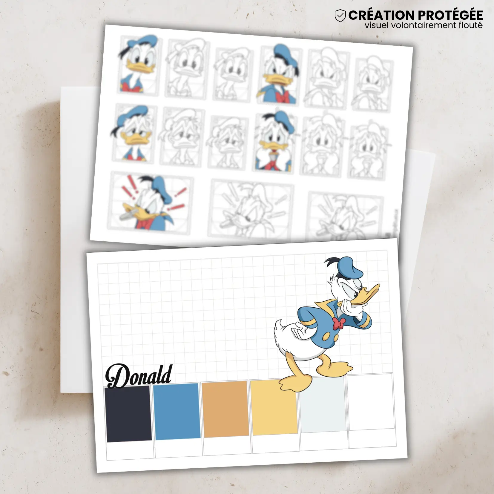 Donald – 1 mini carte