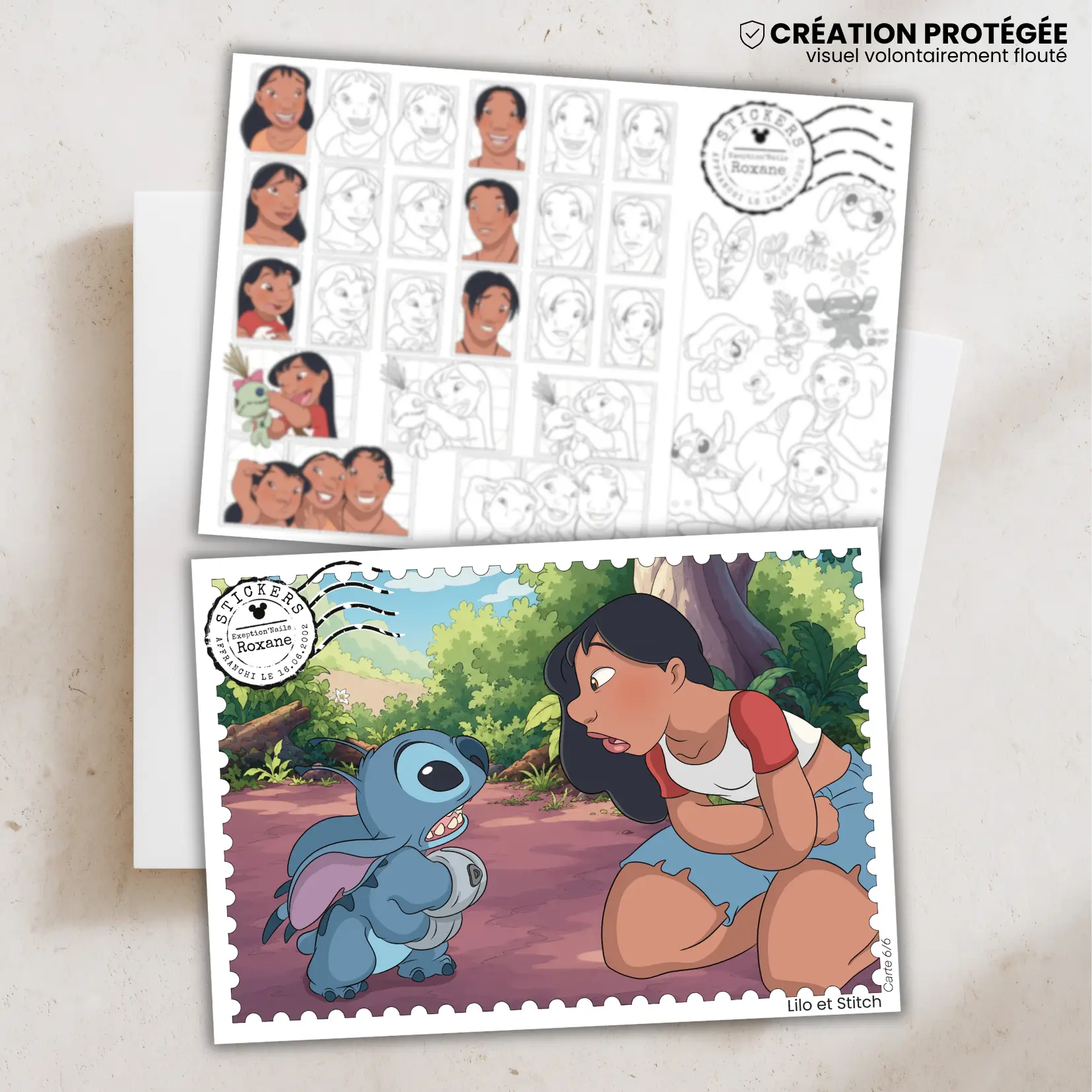 Lilo et Stitch - 6 cartes – Image 6