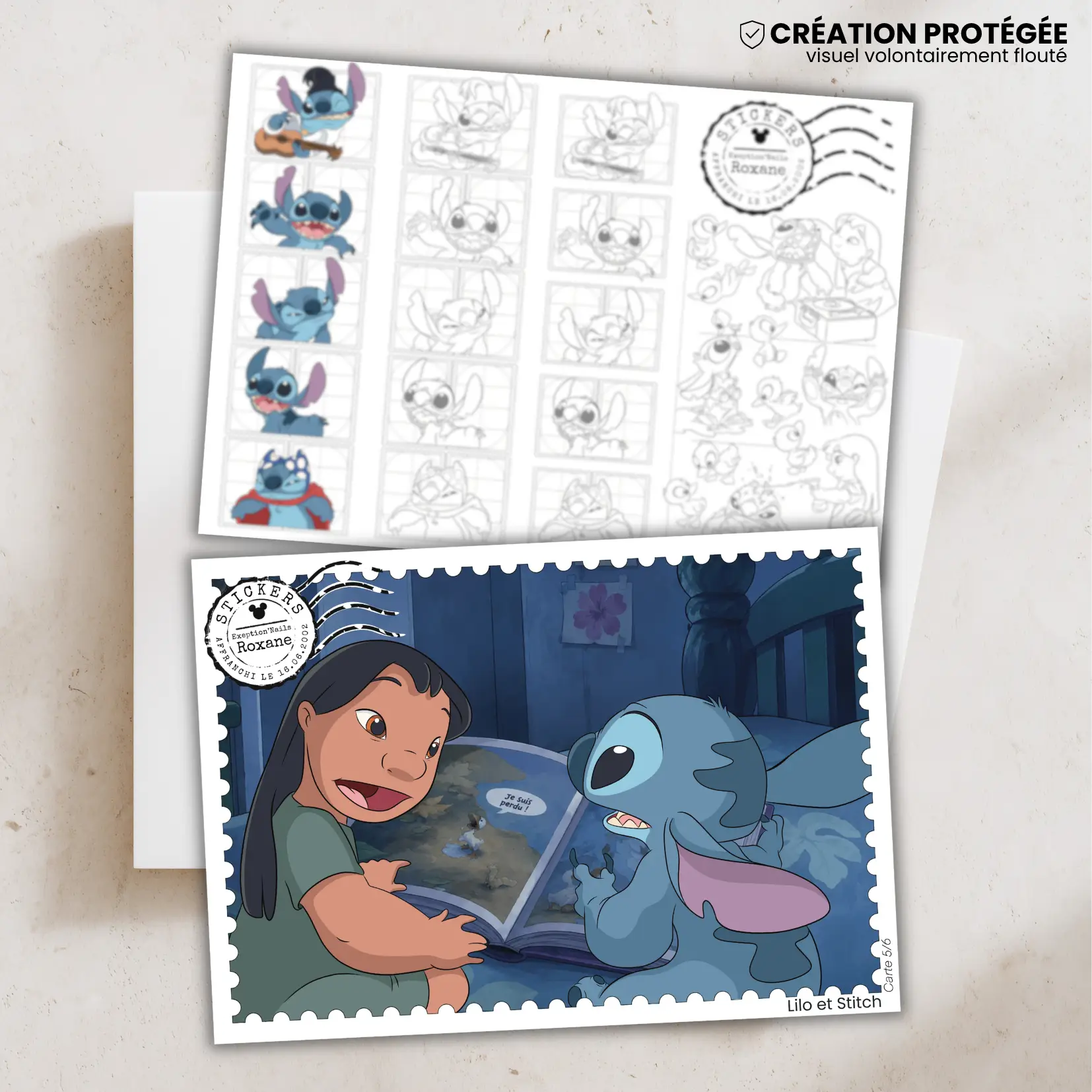 Lilo et Stitch - 6 cartes – Image 5