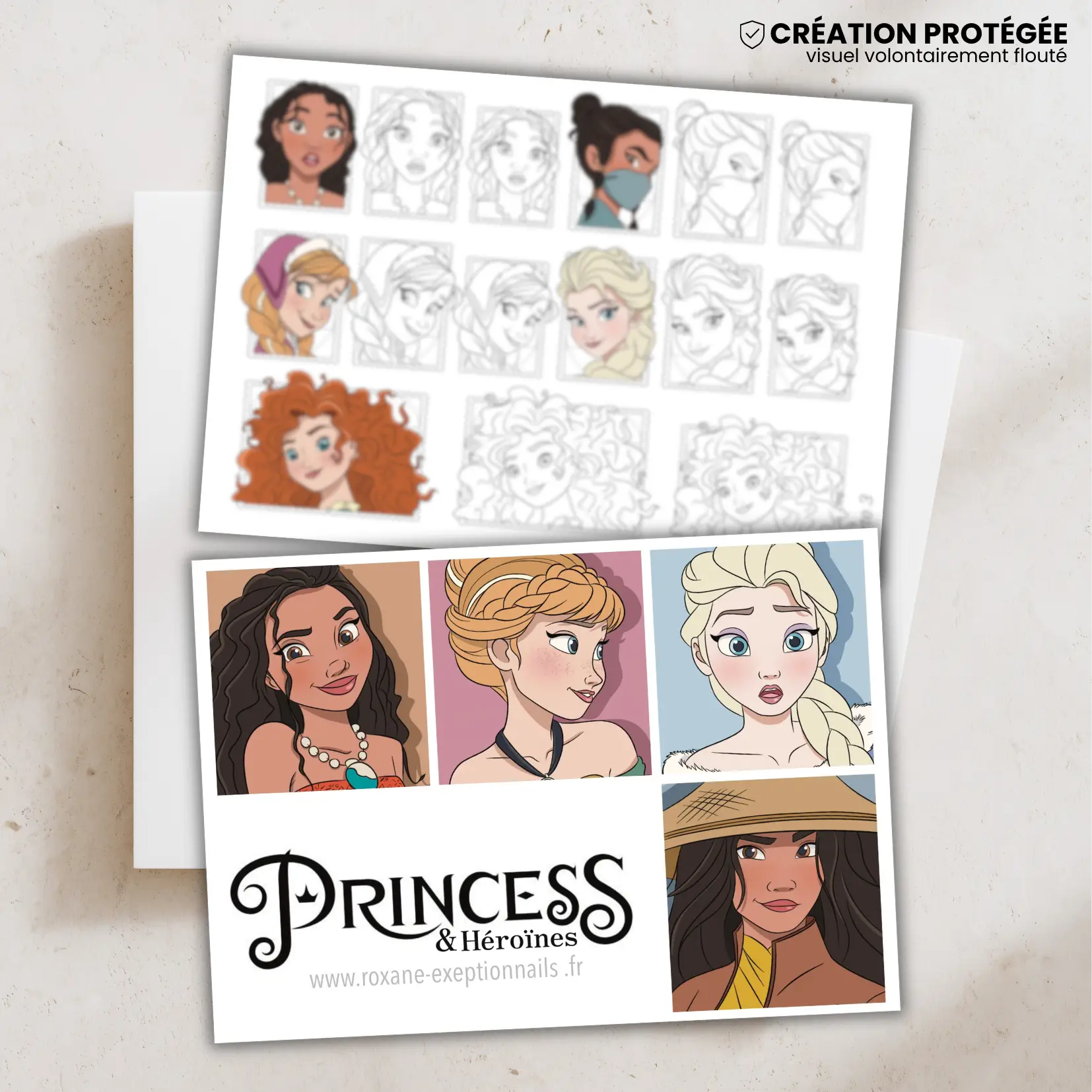 PRÉCOMMANDE – Princess & Héroines n°3 – 1 mini carte