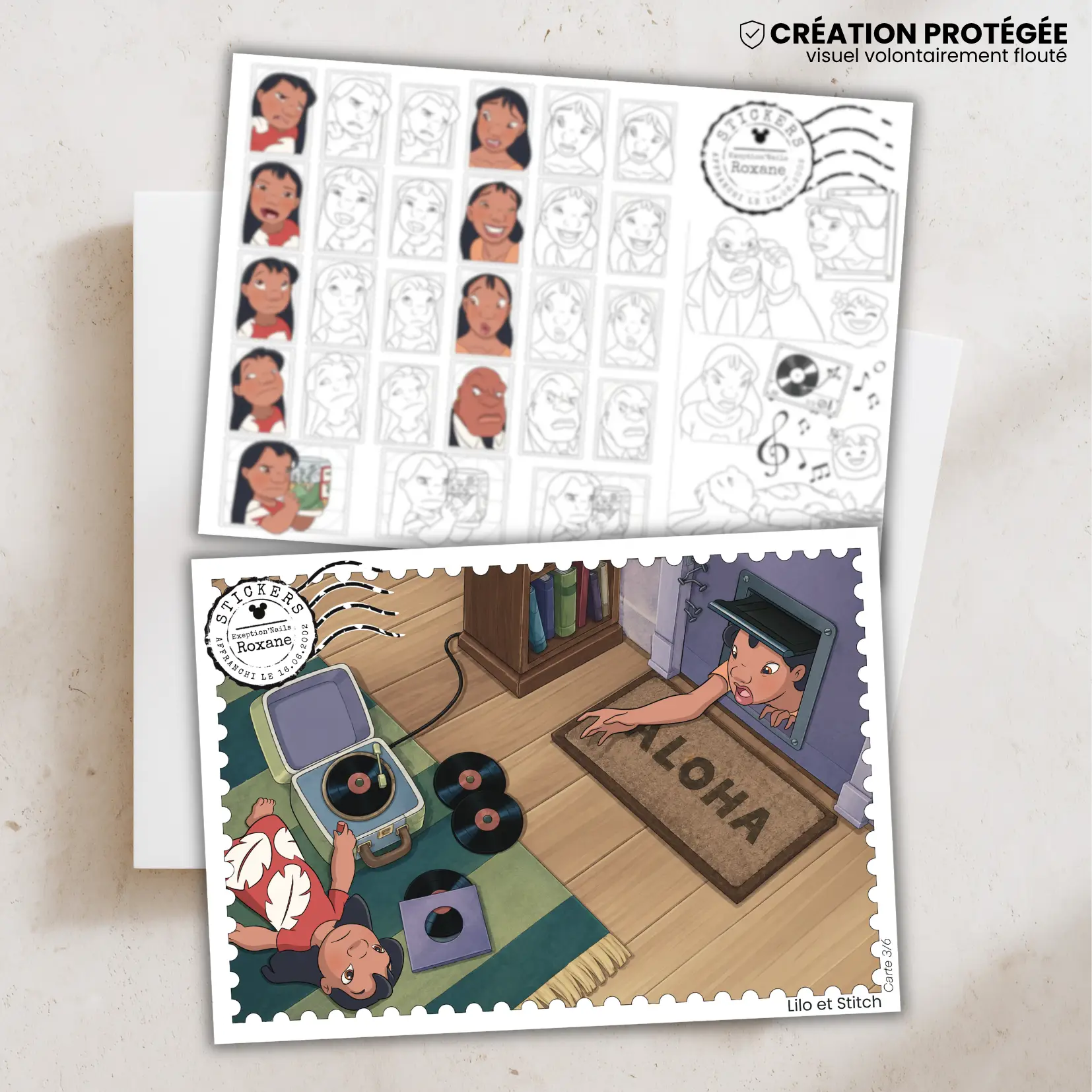 Lilo et Stitch - 6 cartes – Image 3