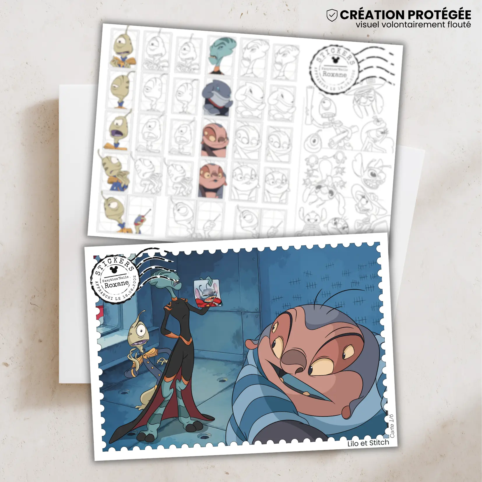 Lilo et Stitch – 6 cartes