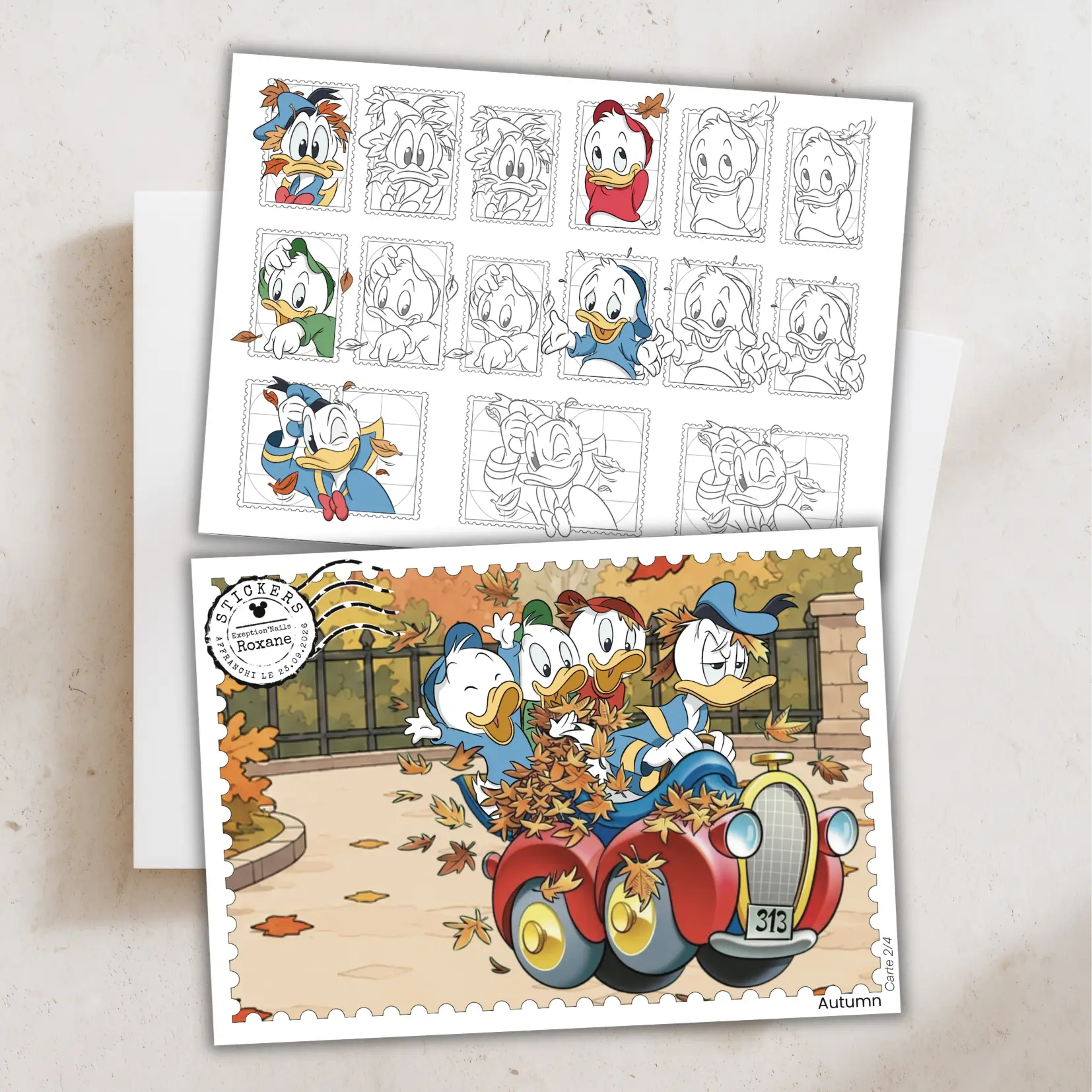 Autumn – 4 minis cartes