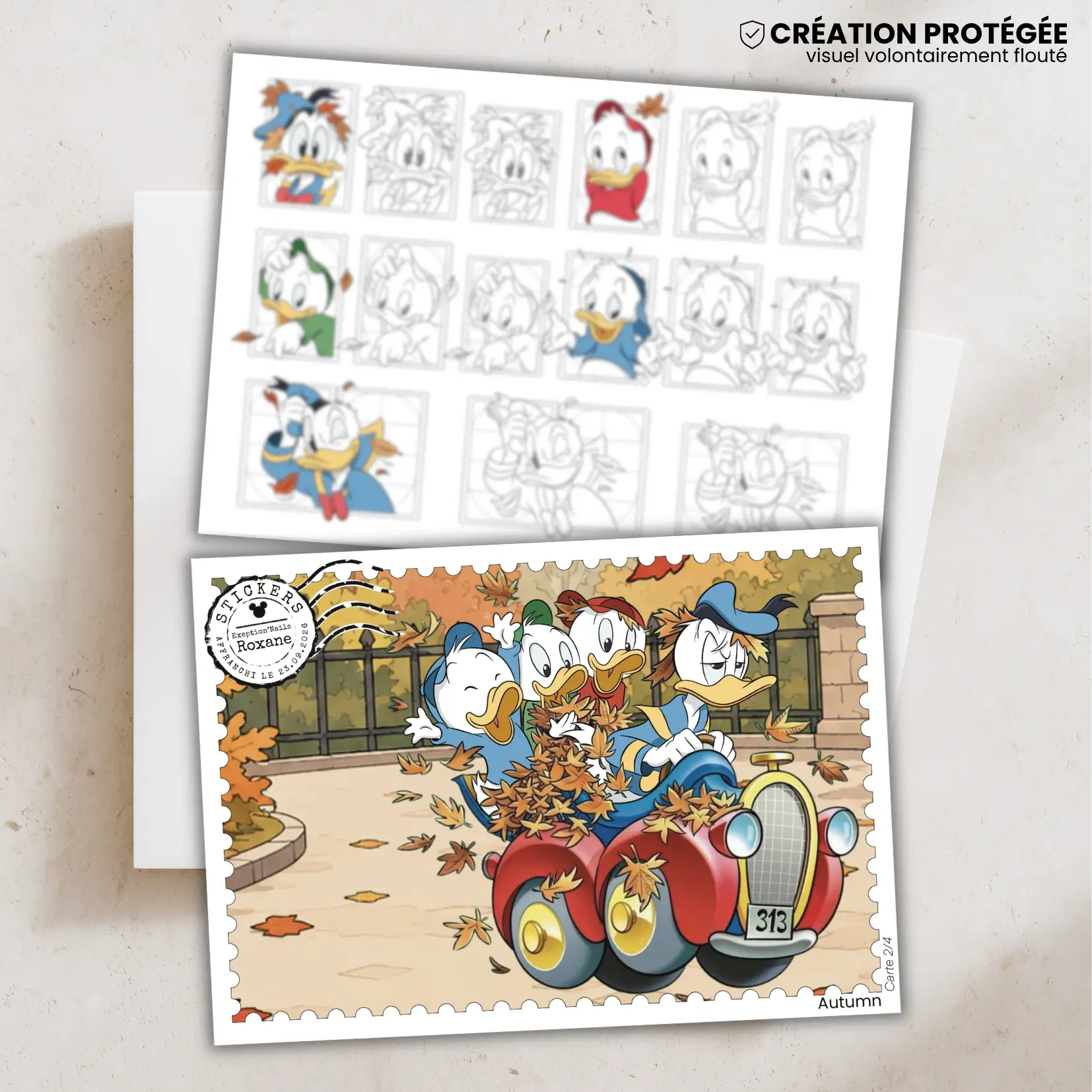 Autumn – 4 minis cartes