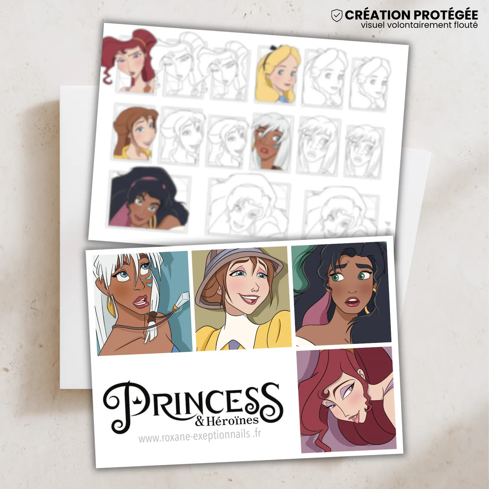 PRÉCOMMANDE – Princess & Héroines n°4 – 1 mini carte
