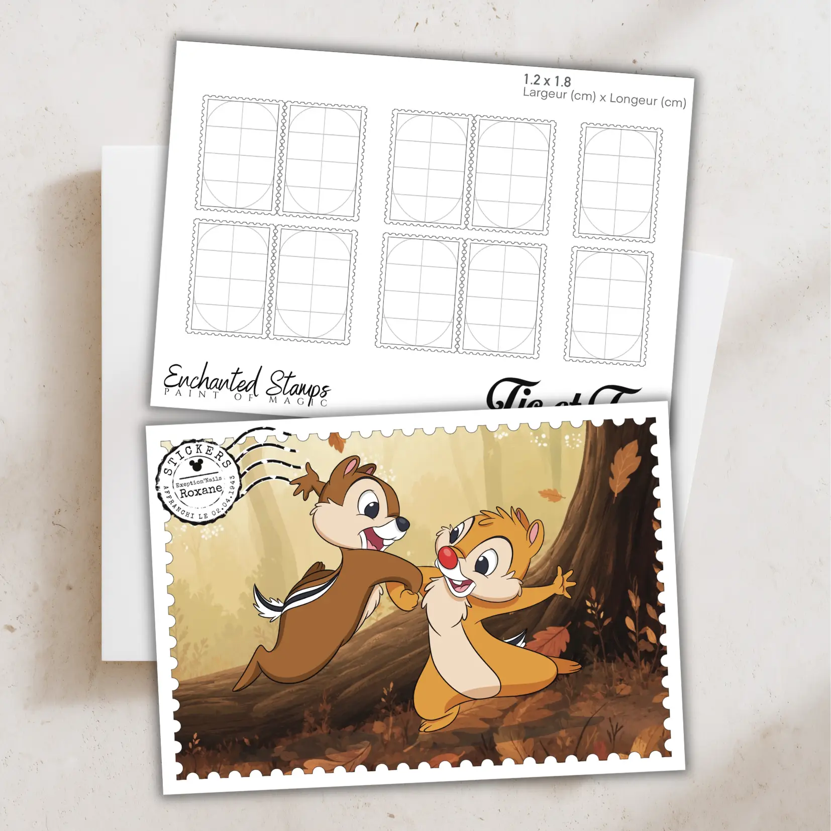 Tic et Tac – lot de 2 Inspi Cards