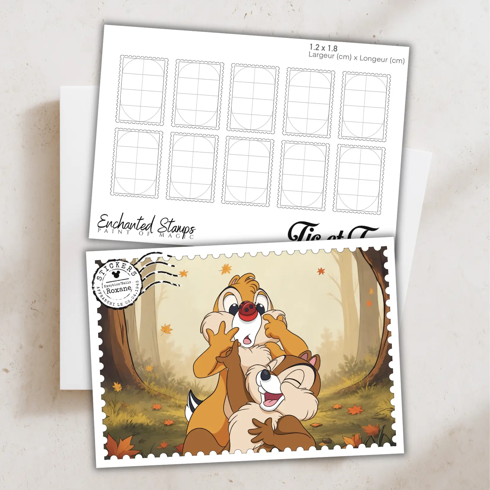 Tic et Tac – lot de 2 Inspi Cards