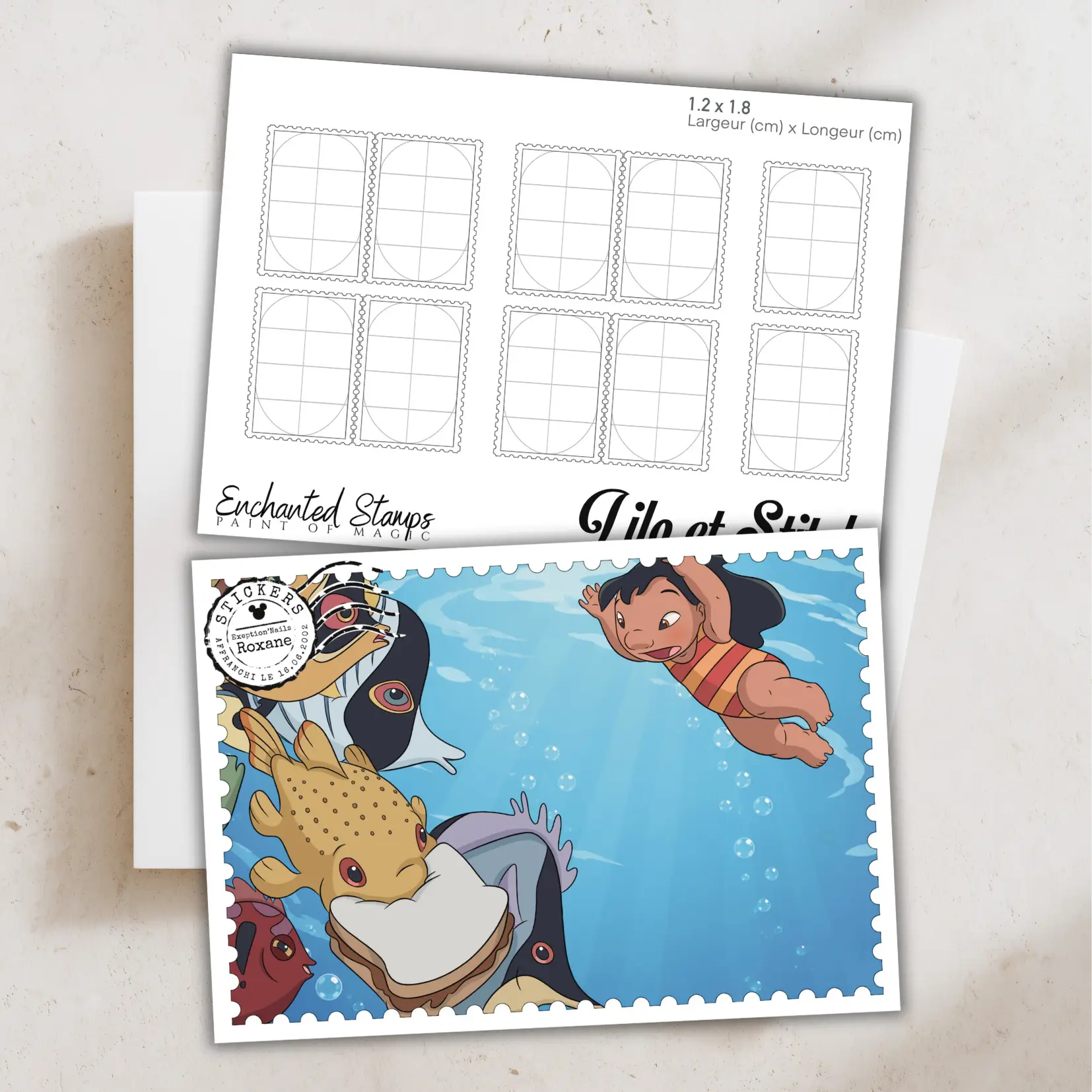 Lilo et Stitch – lot de 2 Inspi Cards