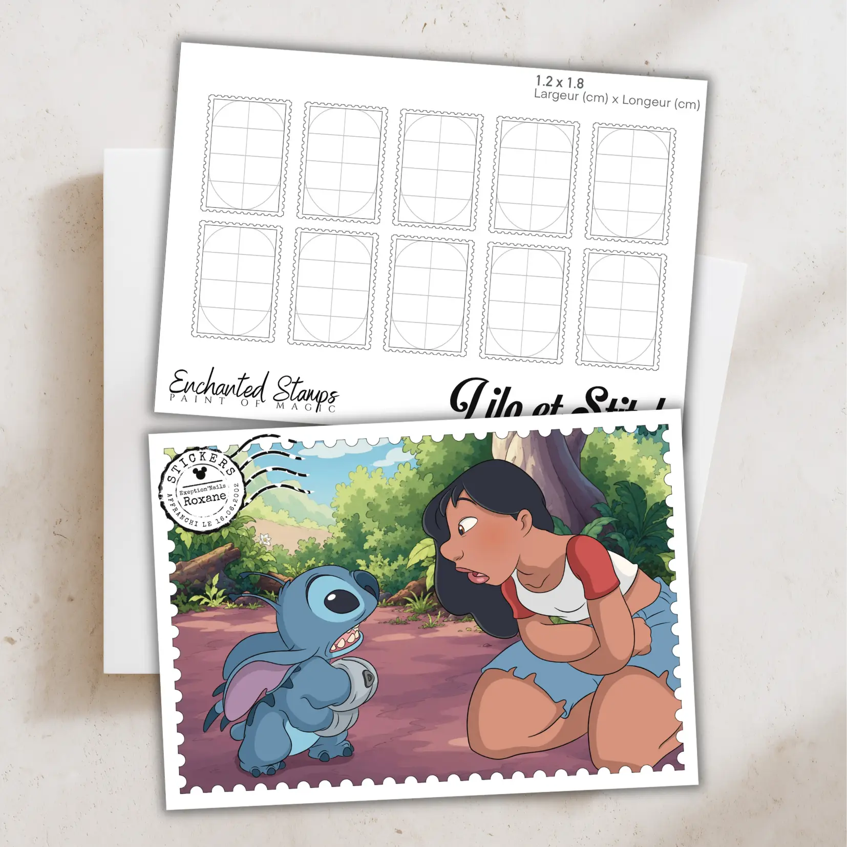Lilo et Stitch – lot de 2 Inspi Cards