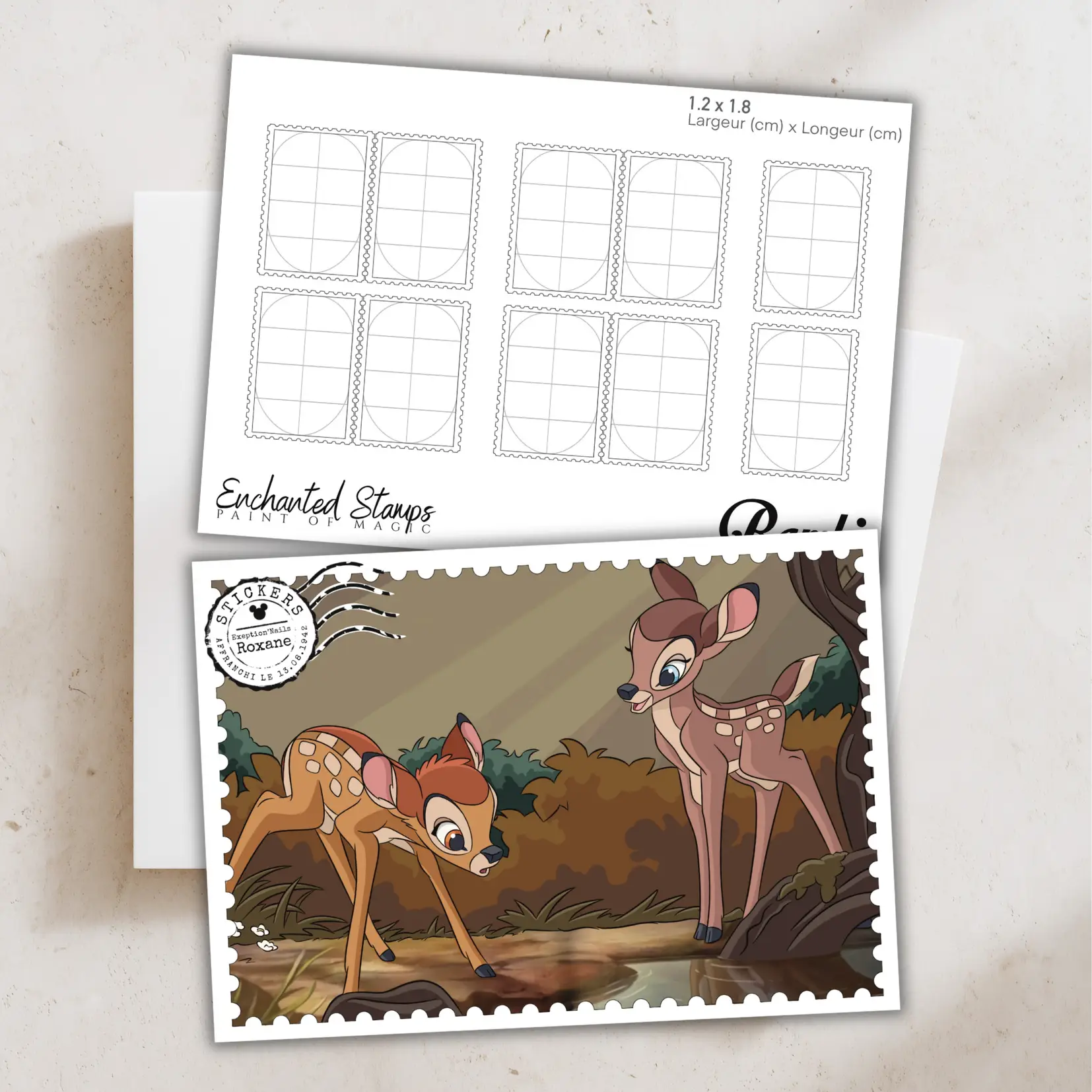 Bambi – lot de 2 Inspi Cards
