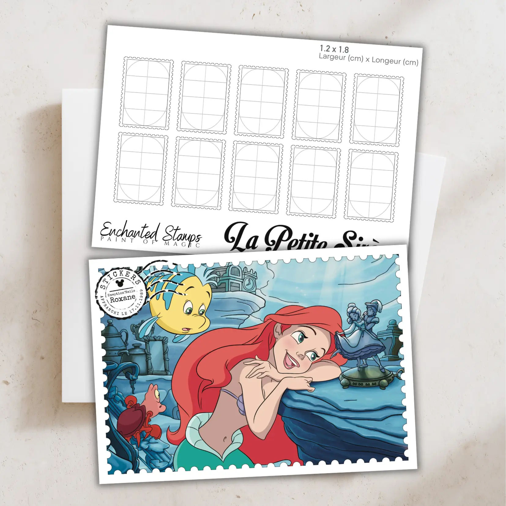 La Petite Sirène – lot de 2 Inspi Cards
