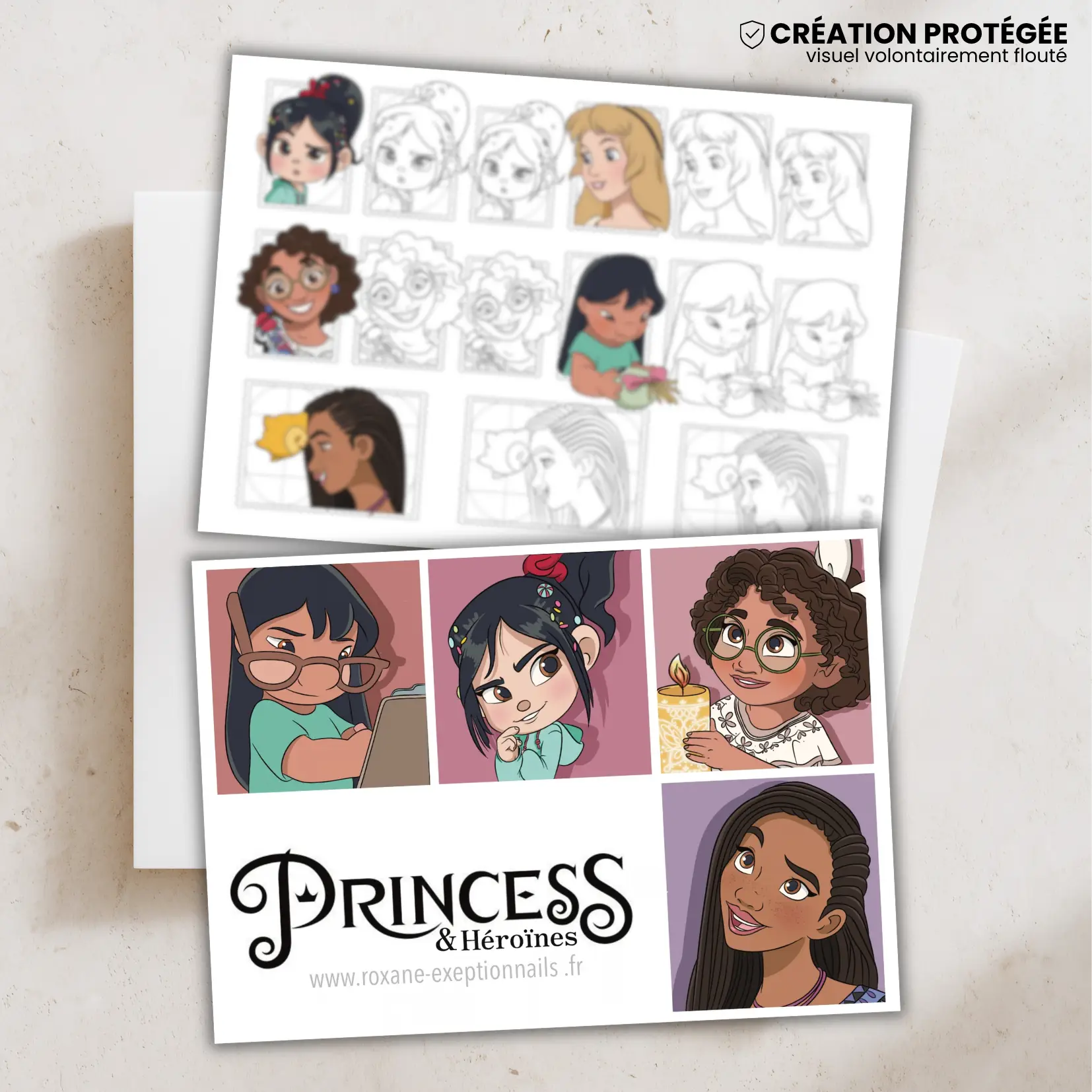PRÉCOMMANDE – Princess & Héroines n°5 – 1 mini carte
