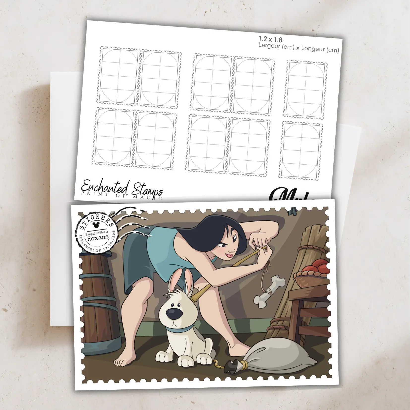 Mulan – lot de 2 Inspi Cards