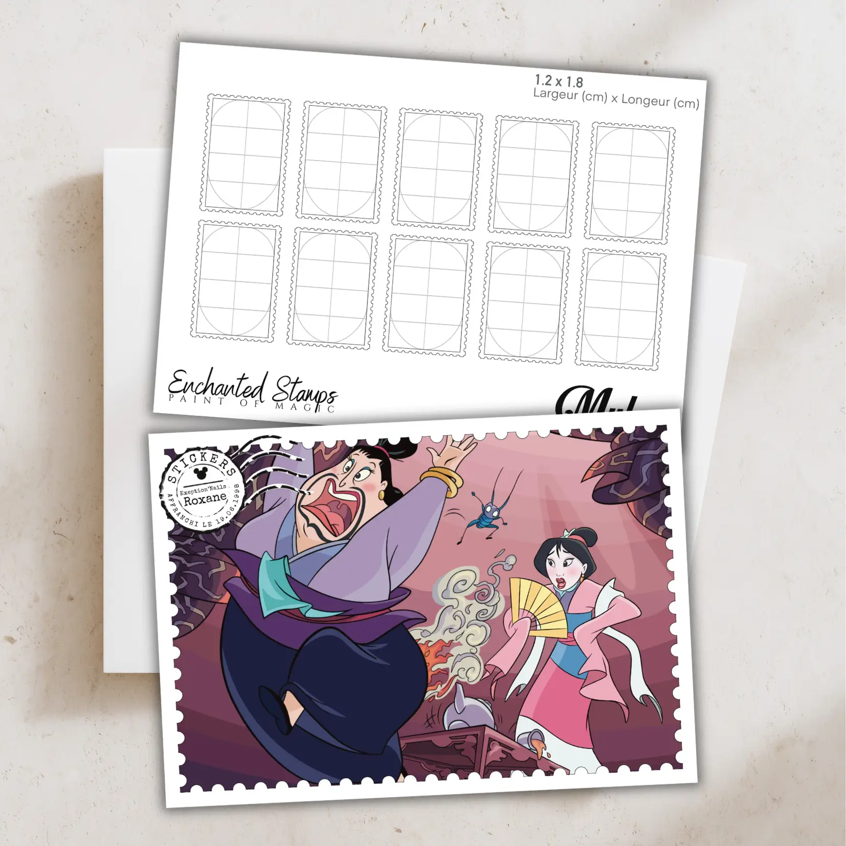 Mulan – lot de 2 Inspi Cards
