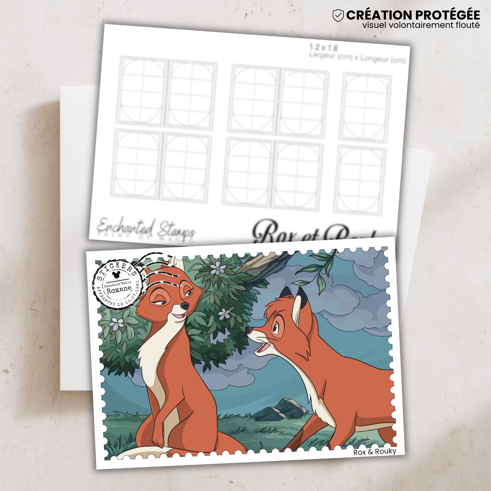 Précommande – Rox et Rouky – 2 Inspi Cards