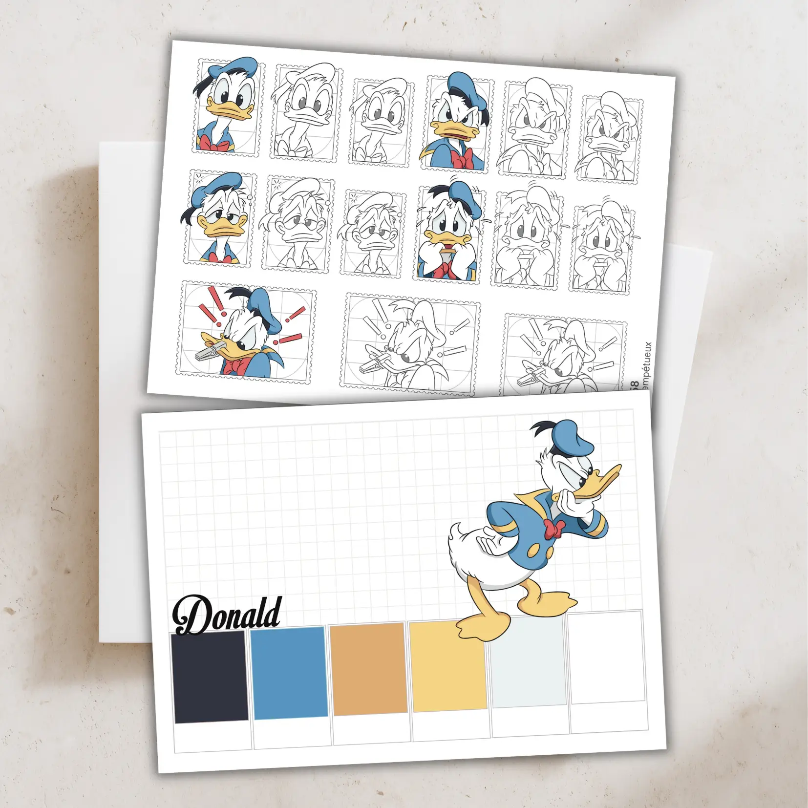 Donald – 1 mini carte
