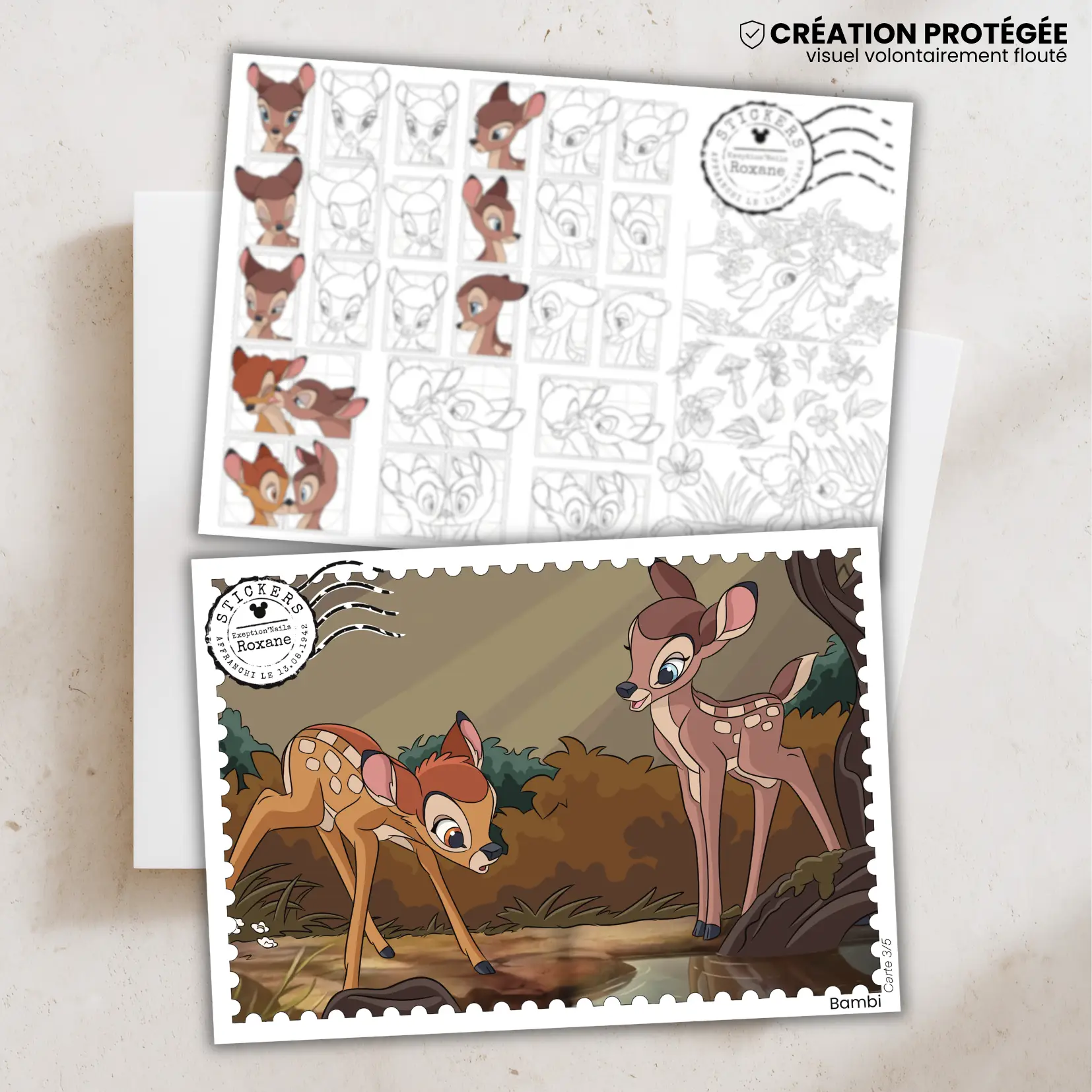 Bambi – 5 cartes