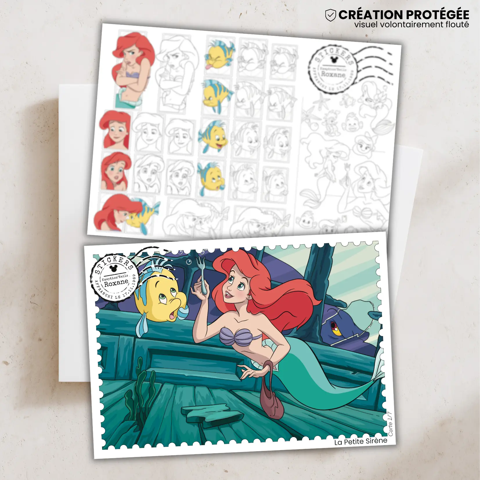 La Petite Sirène – 7 cartes