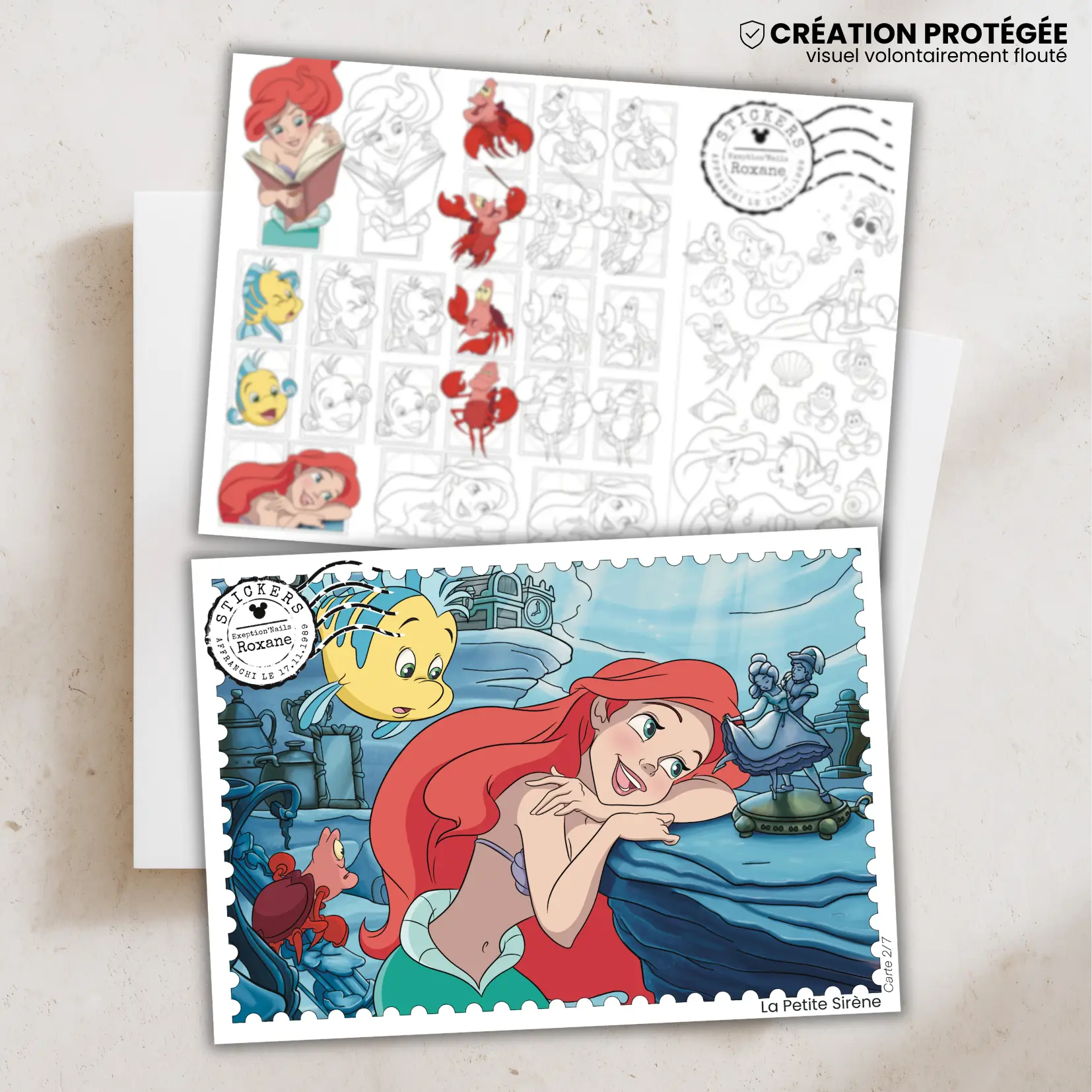 La Petite Sirène – 7 cartes