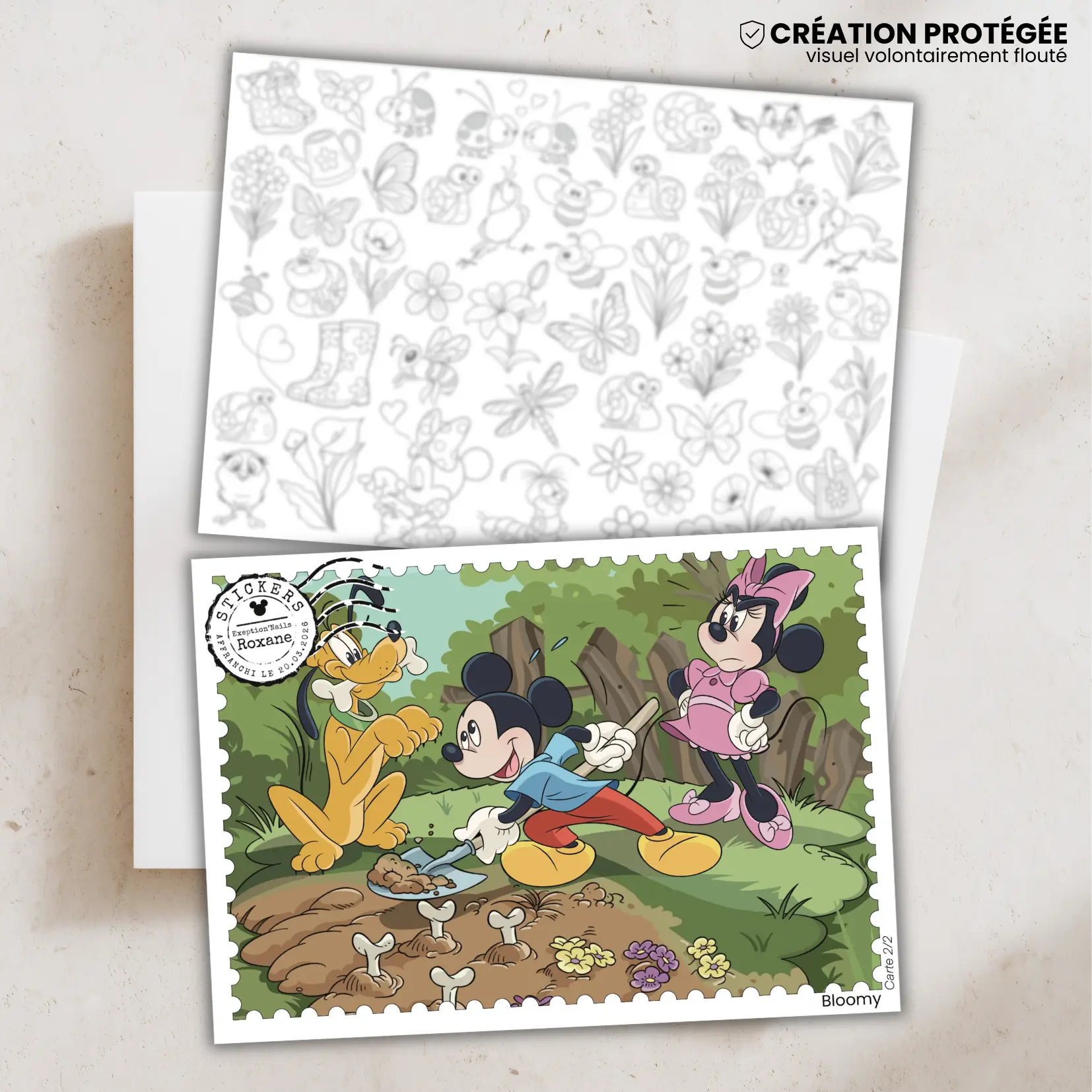 Bloomy – 2 minis cartes