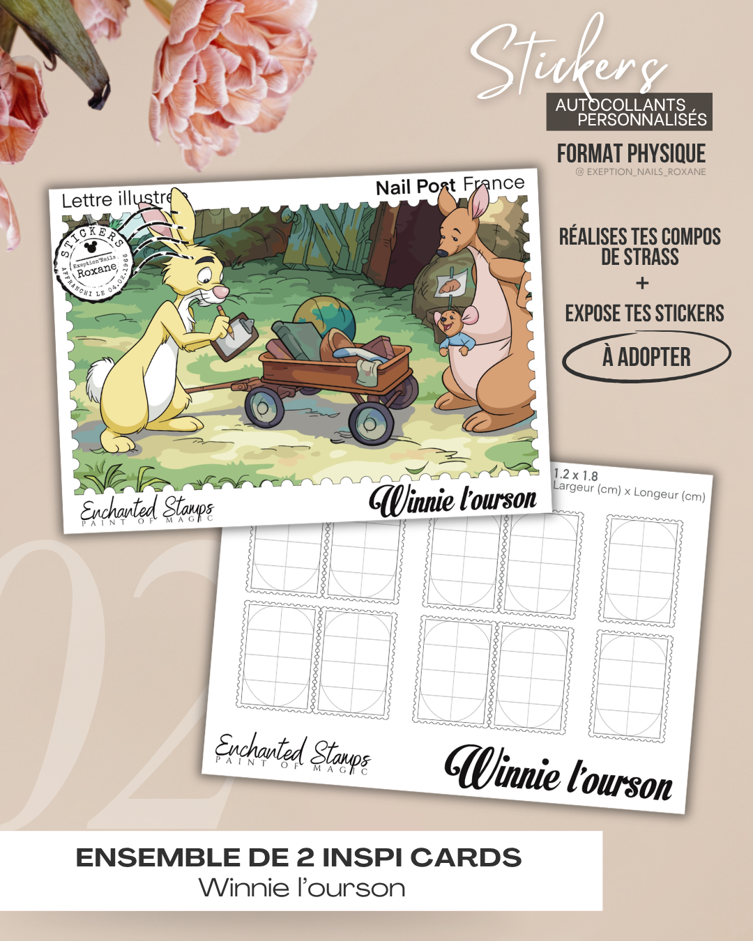 Winnie l&rsquo;ourson – lot de 2 Inspi Cards