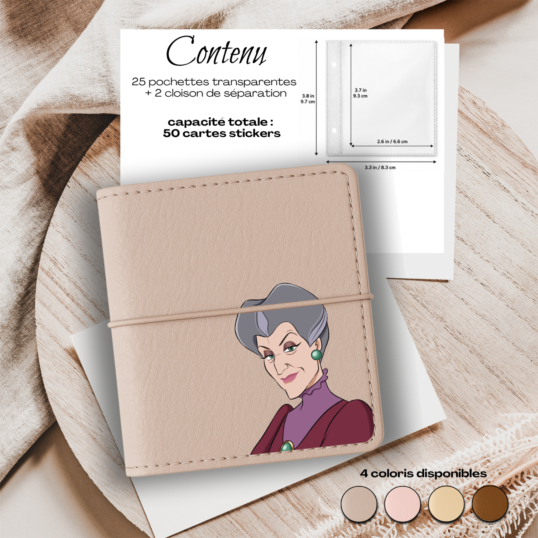 Carnet Stickers personnalisé – Lady Tremaine