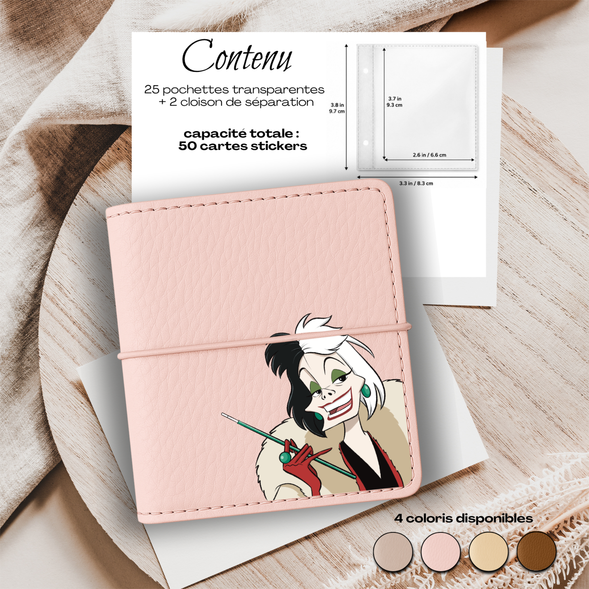 Carnet Stickers personnalisé - Cruella – Image 4
