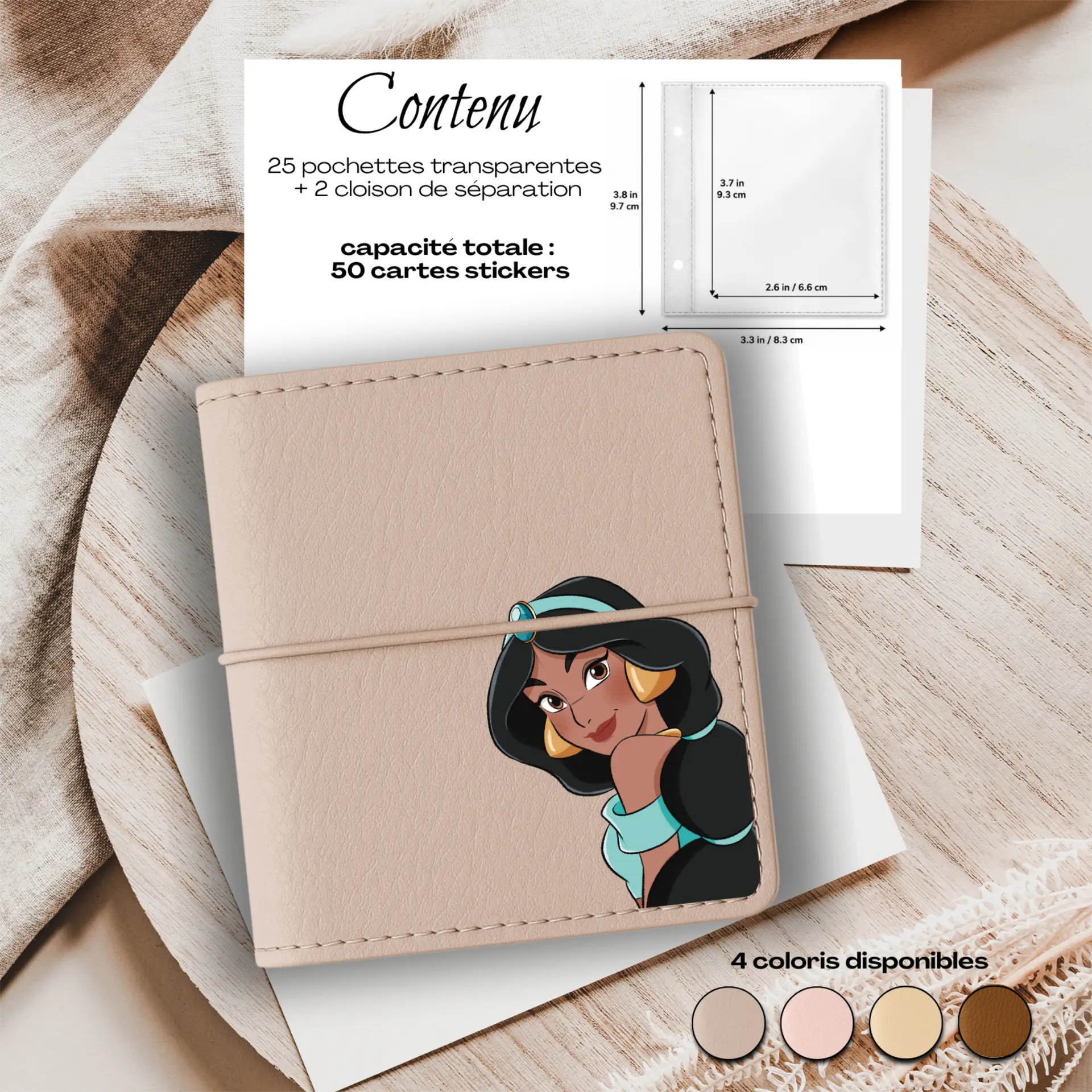Carnet Stickers – Jasmine