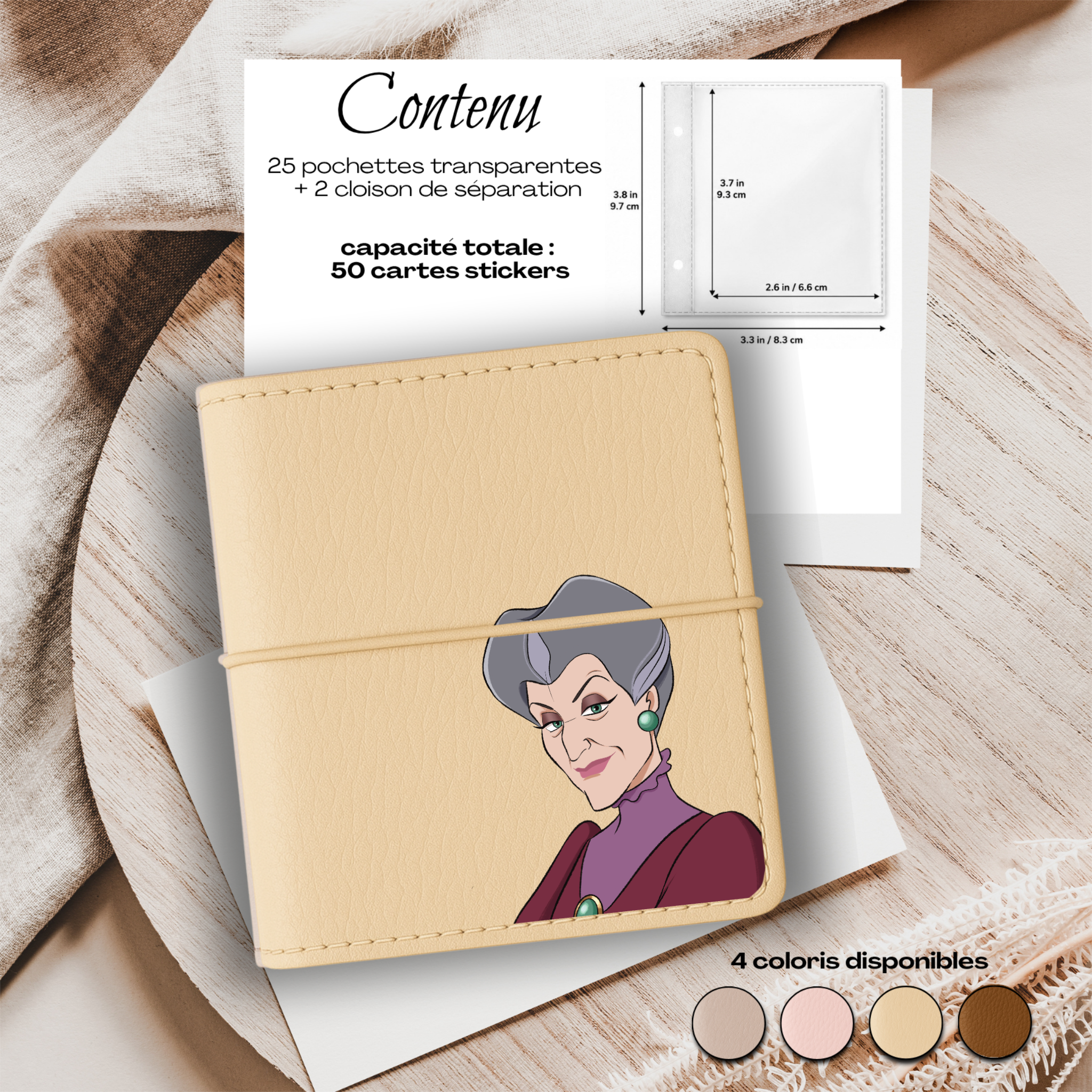 Carnet Stickers personnalisé - Lady Tremaine – Image 3