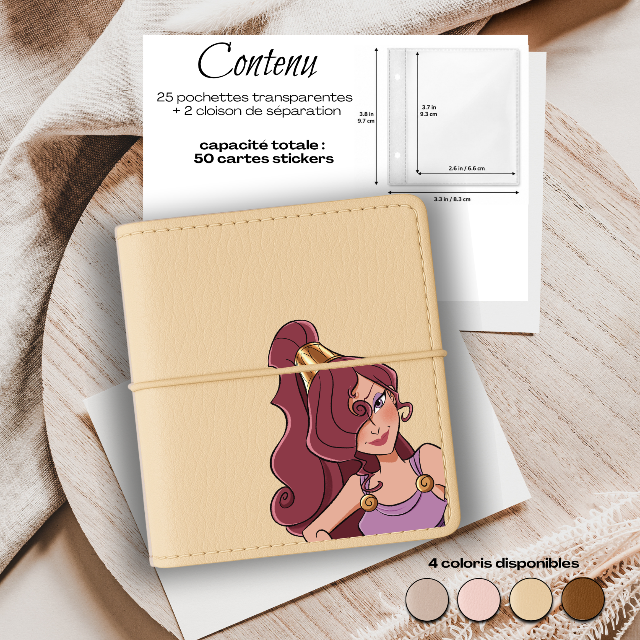 Carnet Stickers personnalisé - Megara – Image 3