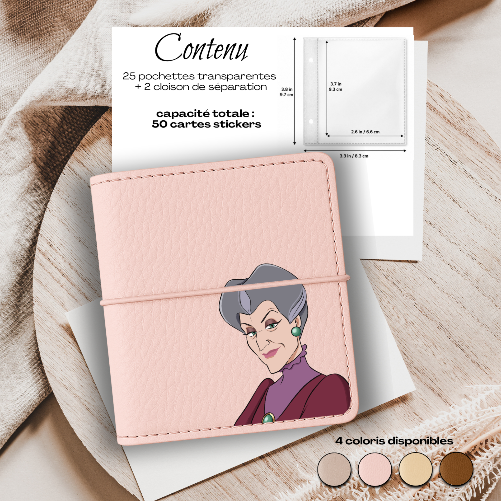 Carnet Stickers personnalisé - Lady Tremaine – Image 4
