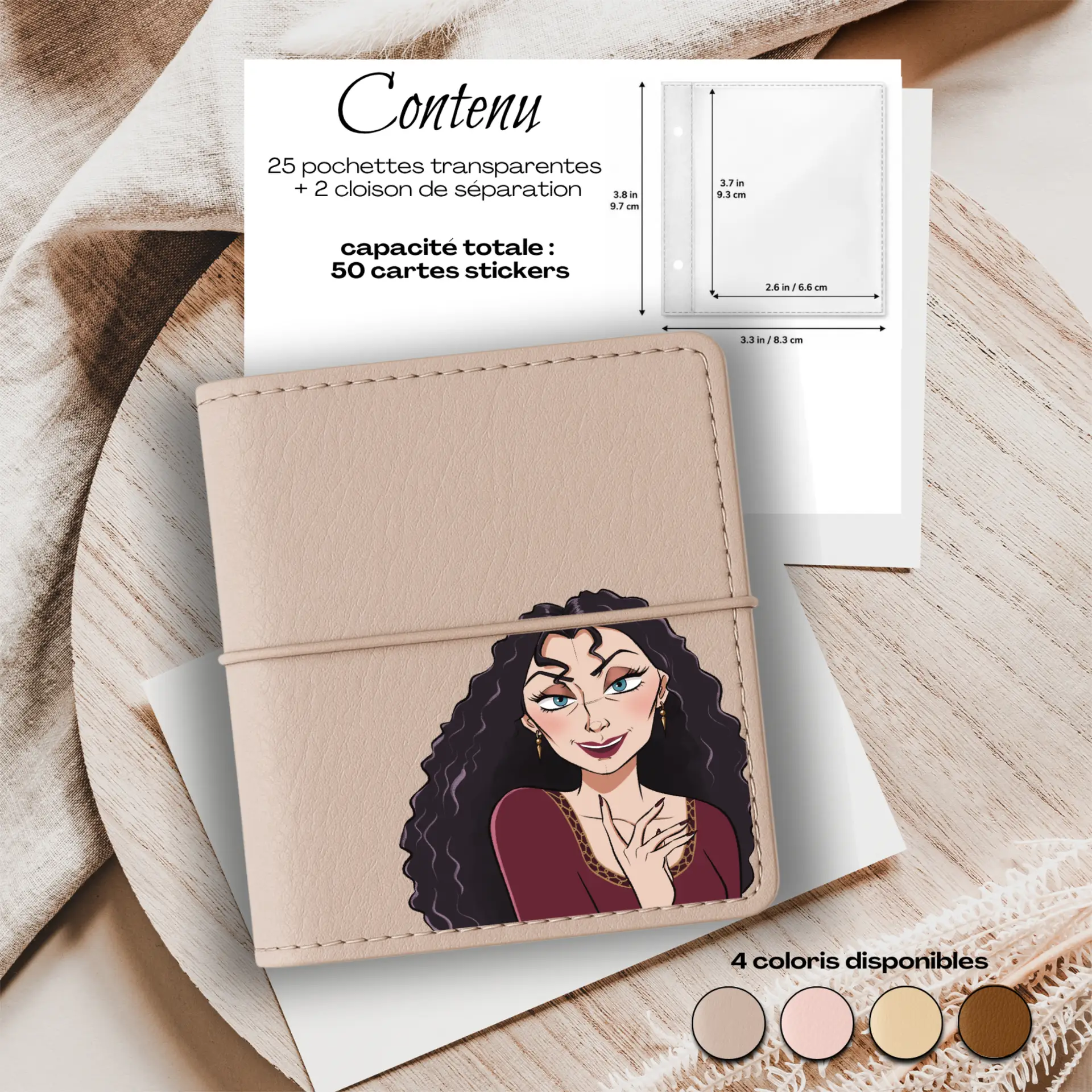 Carnet Stickers – Mère Gothel