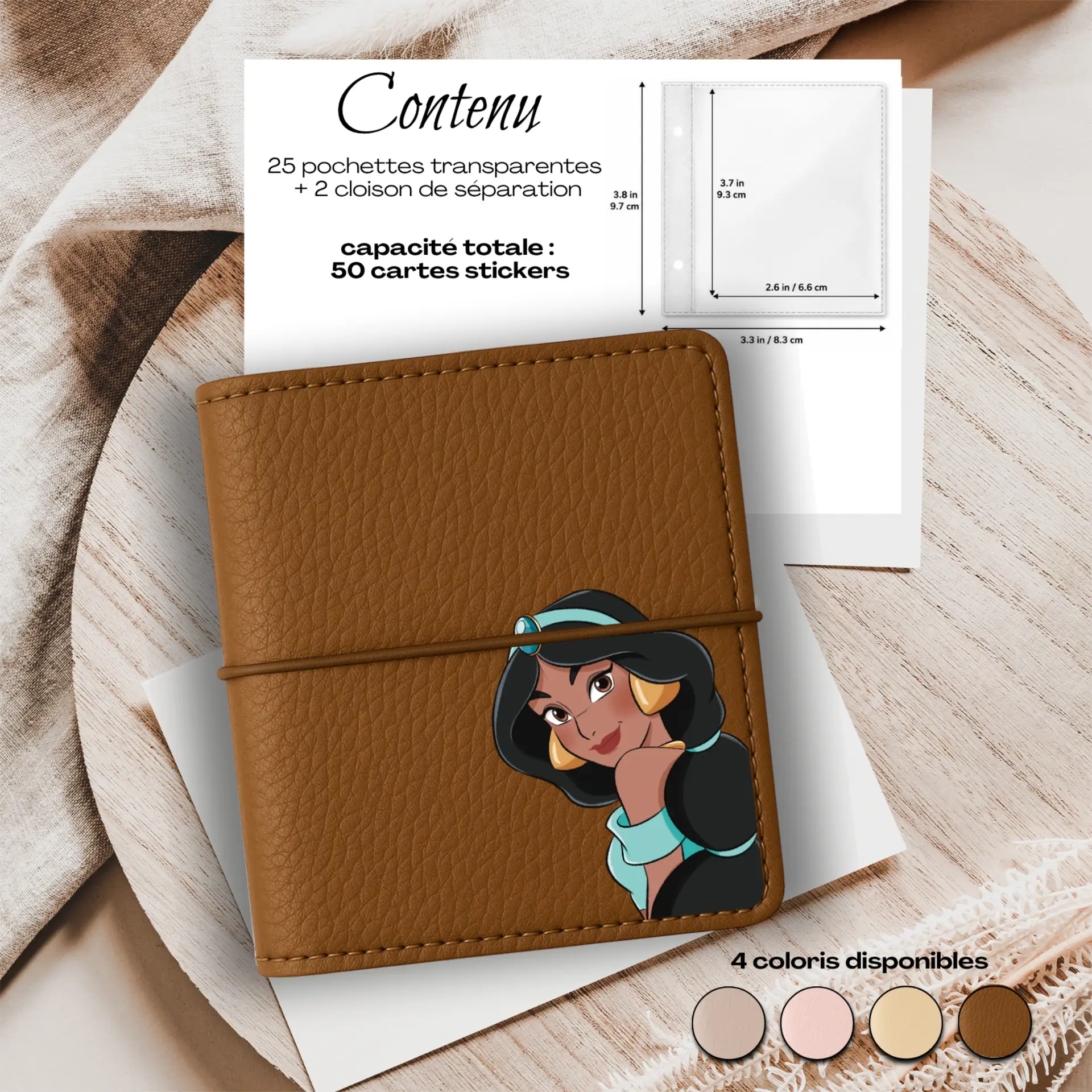 Carnet Stickers – Jasmine