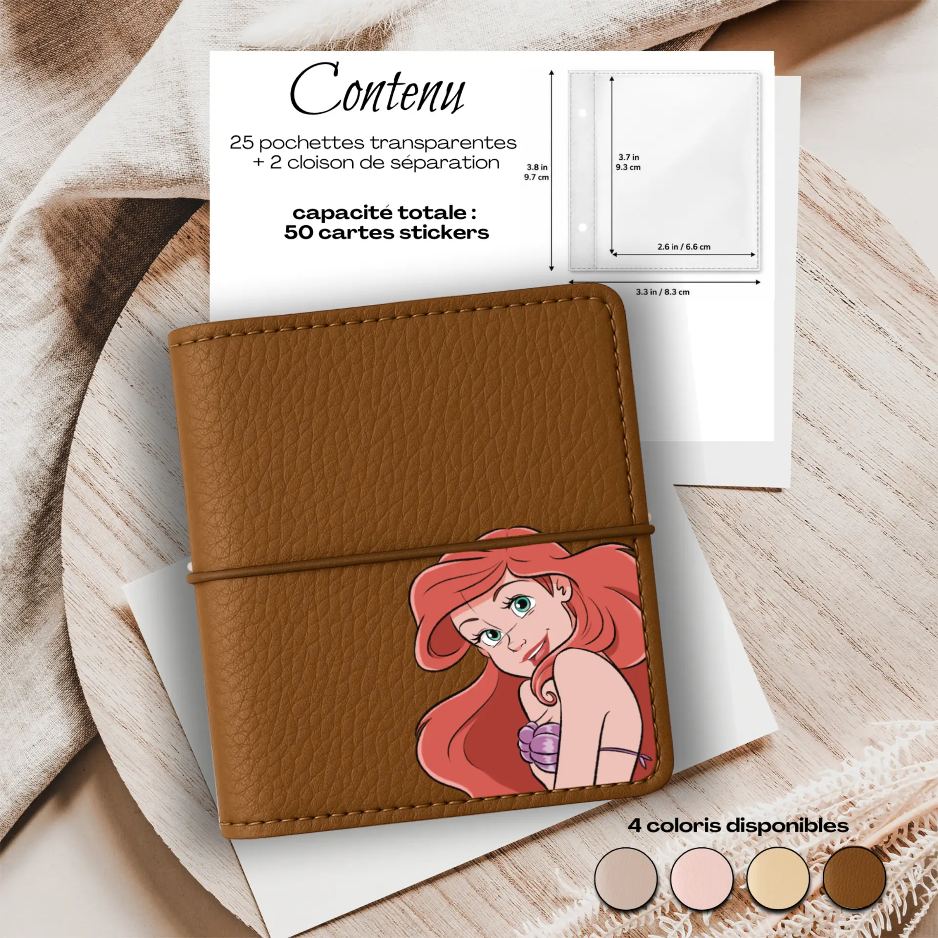 Carnet Stickers – Ariel