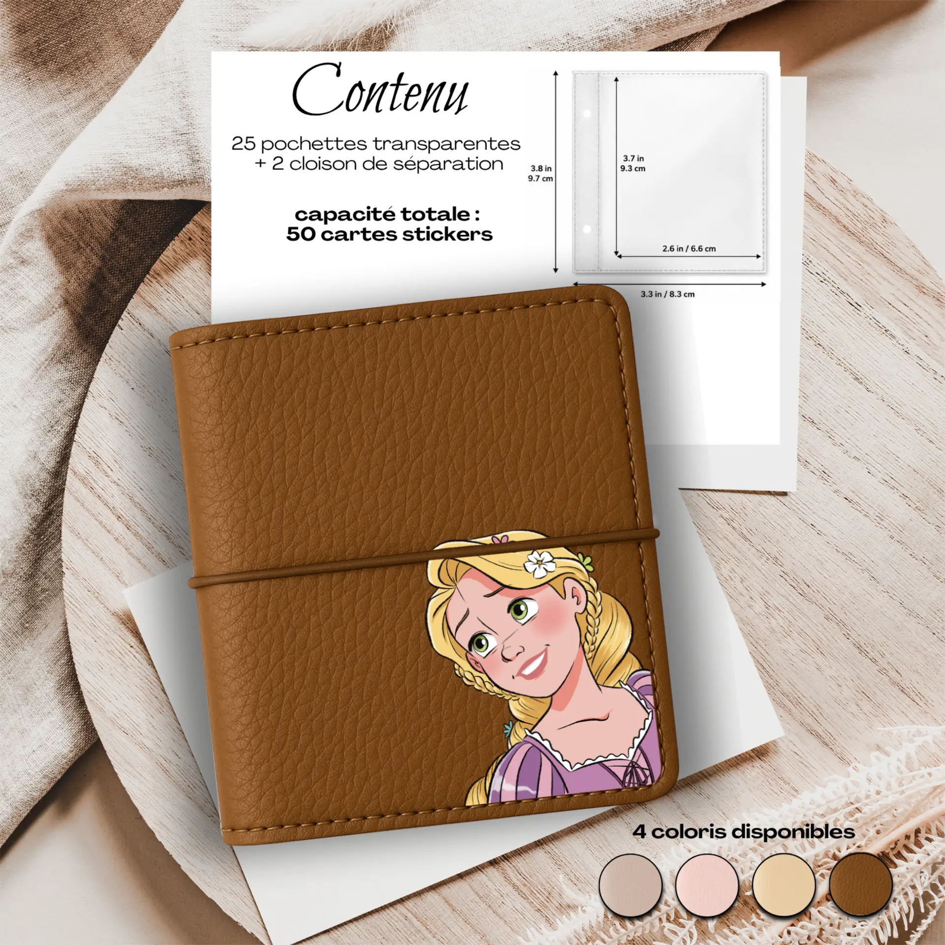 Carnet Stickers – Raiponce