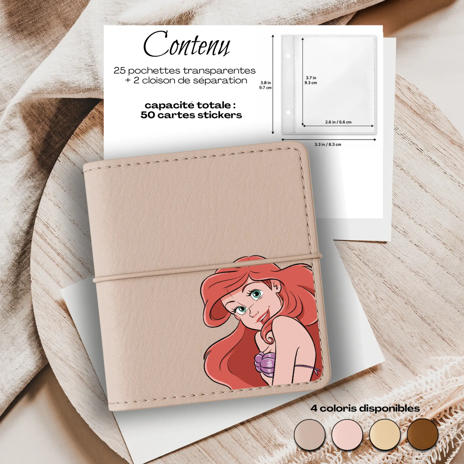 Carnet Stickers – Ariel