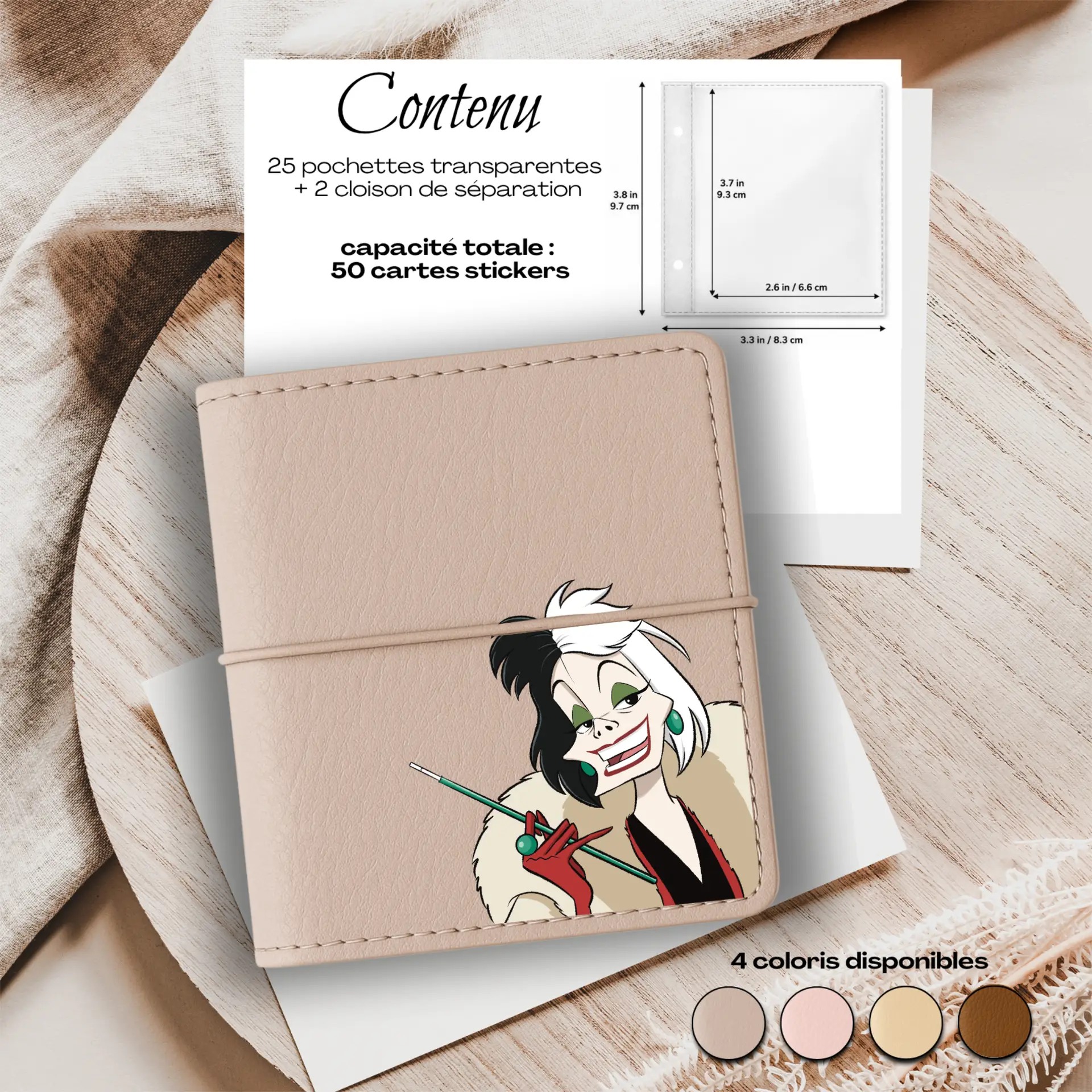 Carnet Stickers – Cruella