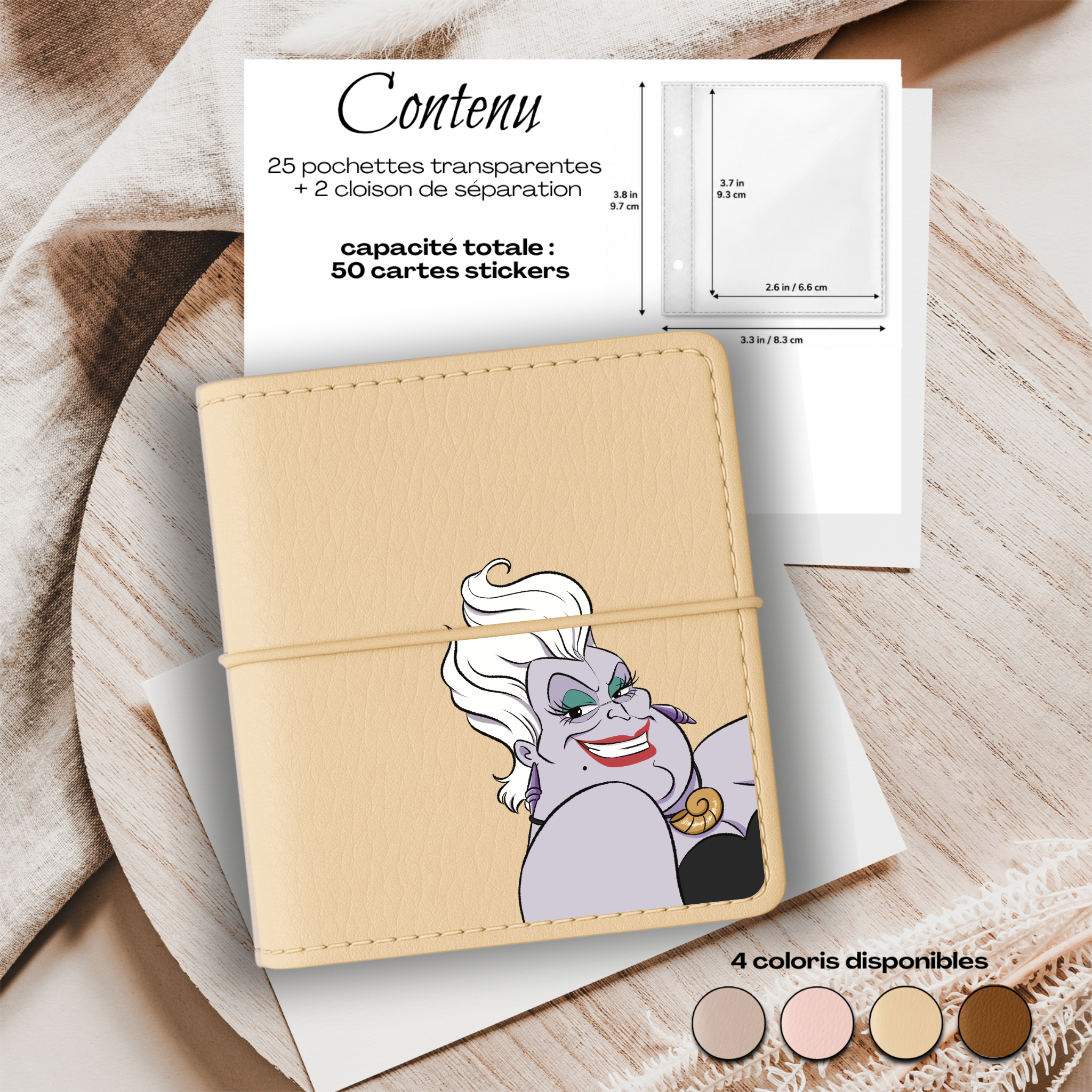 Carnet Stickers personnalisé - Ursula – Image 3