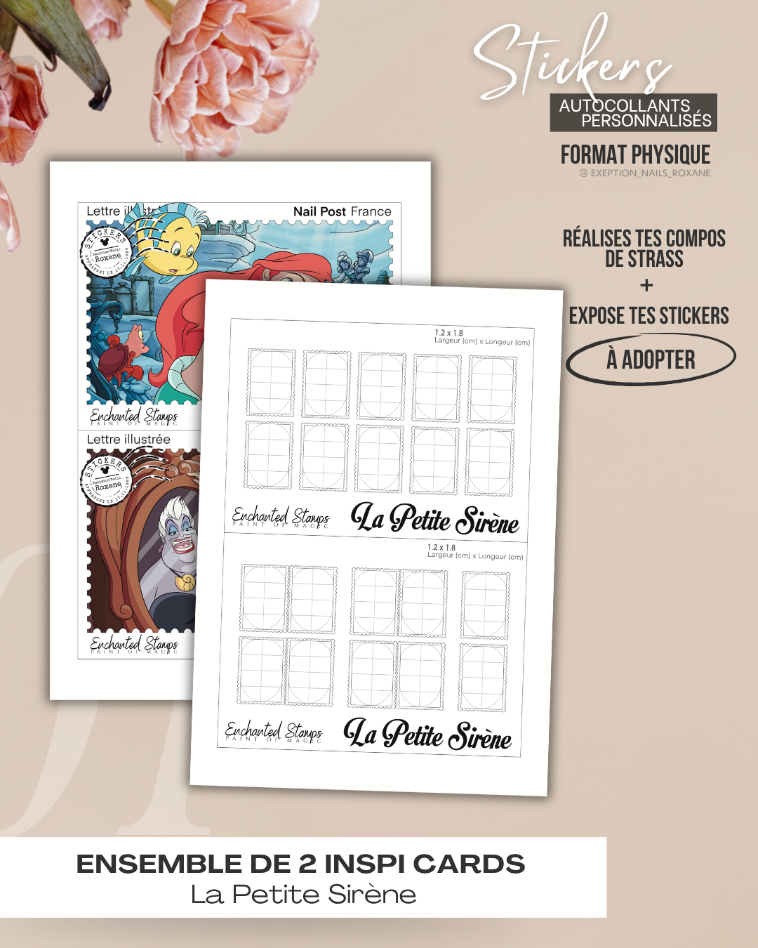 La Petite Sirène – lot de 2 Inspi Cards