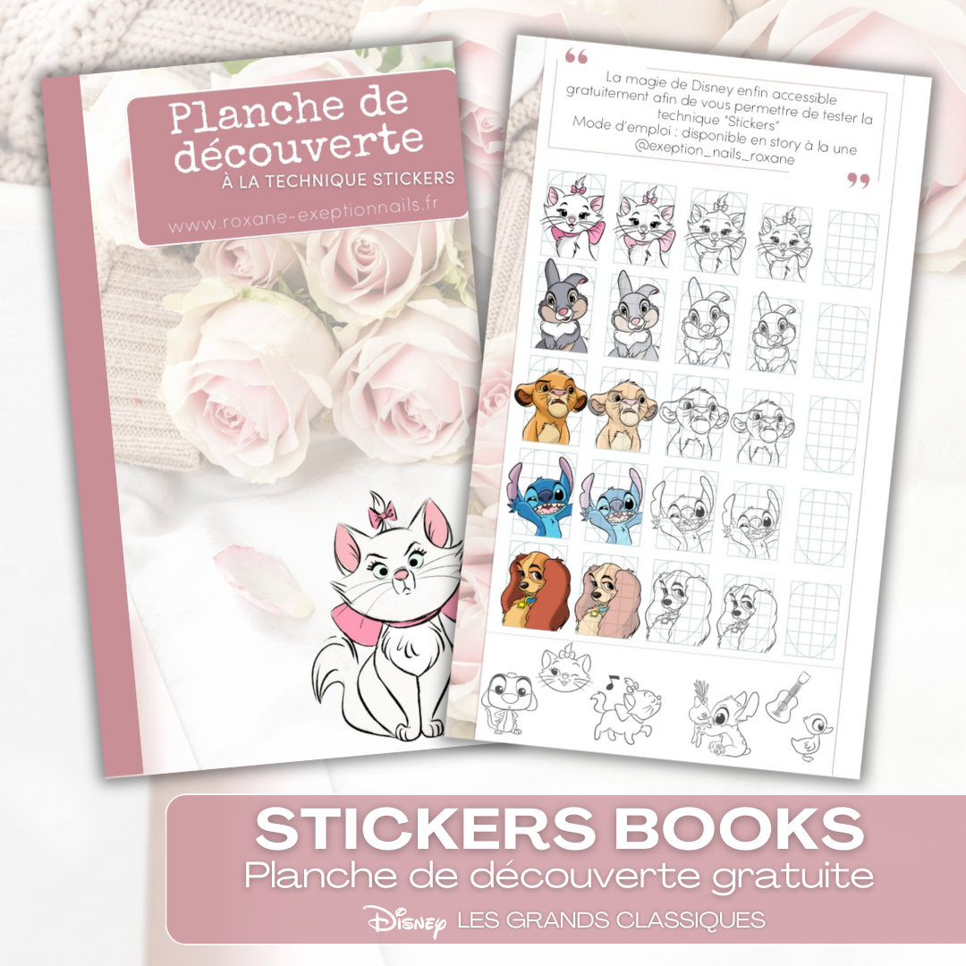 Planche de découverte – Stickers Book (format numérique)